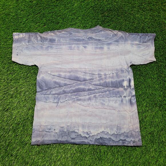 Vintage 1994 Celestial Sun Moon AOP T-Shirt Mens Large Single Stitch Cosmic 90s - Picture 6 of 11